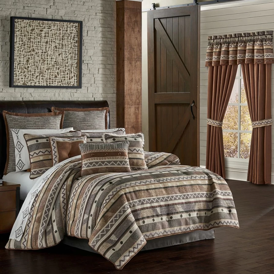 Affordable J.Queen New York 4-Piece Timber Comforter Set - Cozy Bedding Collection