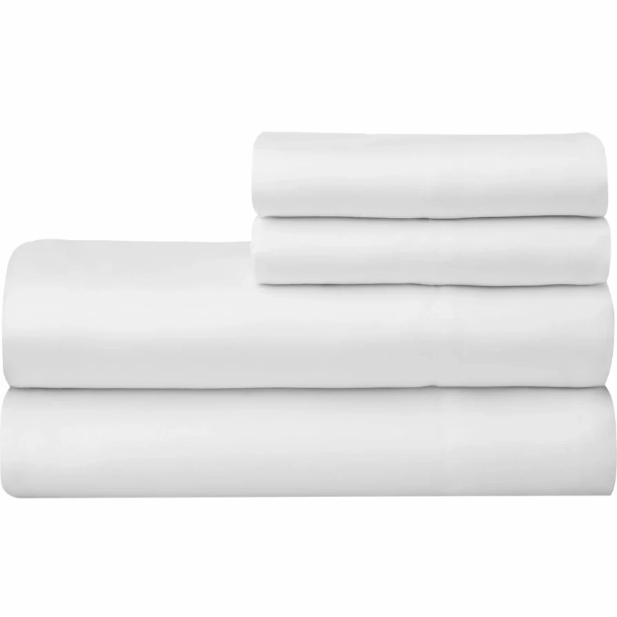 Premium 200-Thread-Count Sheet Set with Pillowcases – Soft & Breathable Bedding Collection