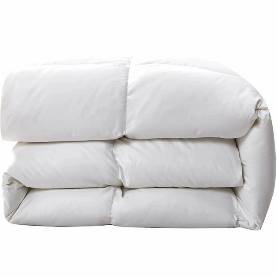 Premium Serta Lightweight Warm Down Alternative Fiber Comforter - Ultra Soft All-Season Bedding