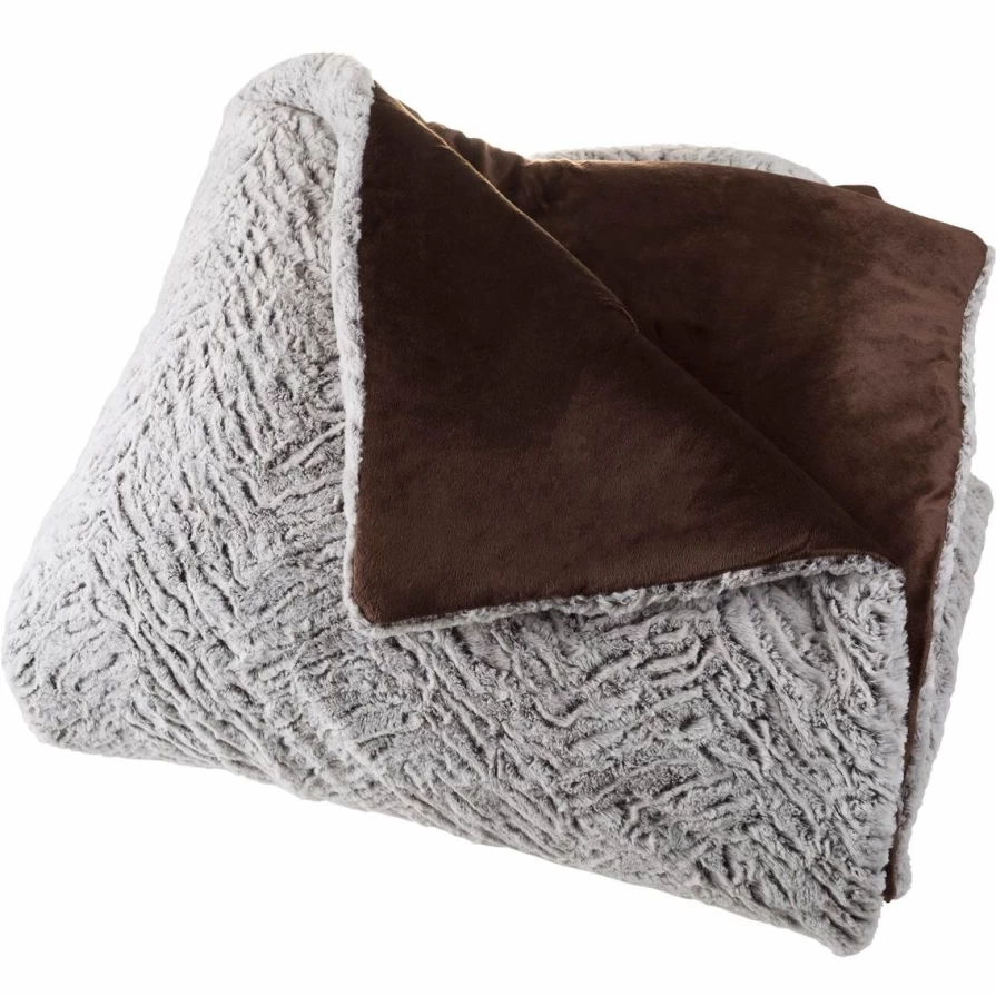 Luxury Faux Fur Comforter Set - Soft Plush Bedding for Cozy Comfort