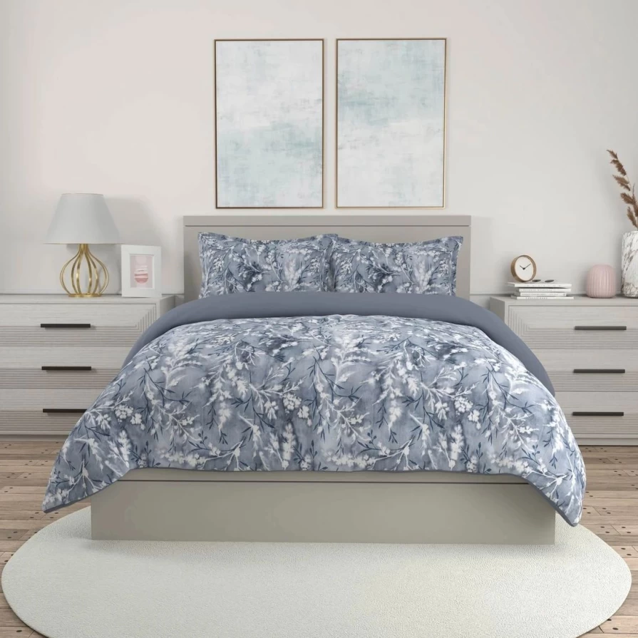 Albany Floral Print Comforter Set - Outlet Portico Bedding Collection
