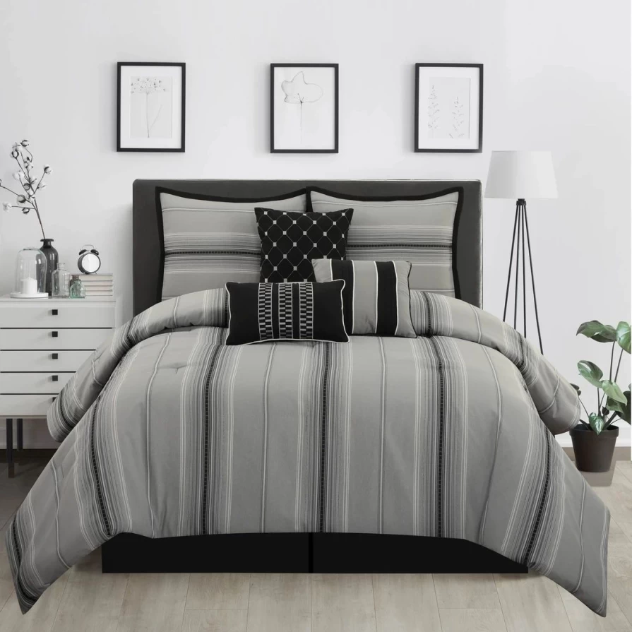 7-Piece Comforter Set - Luxury Bedding Collection by Grand Avenue