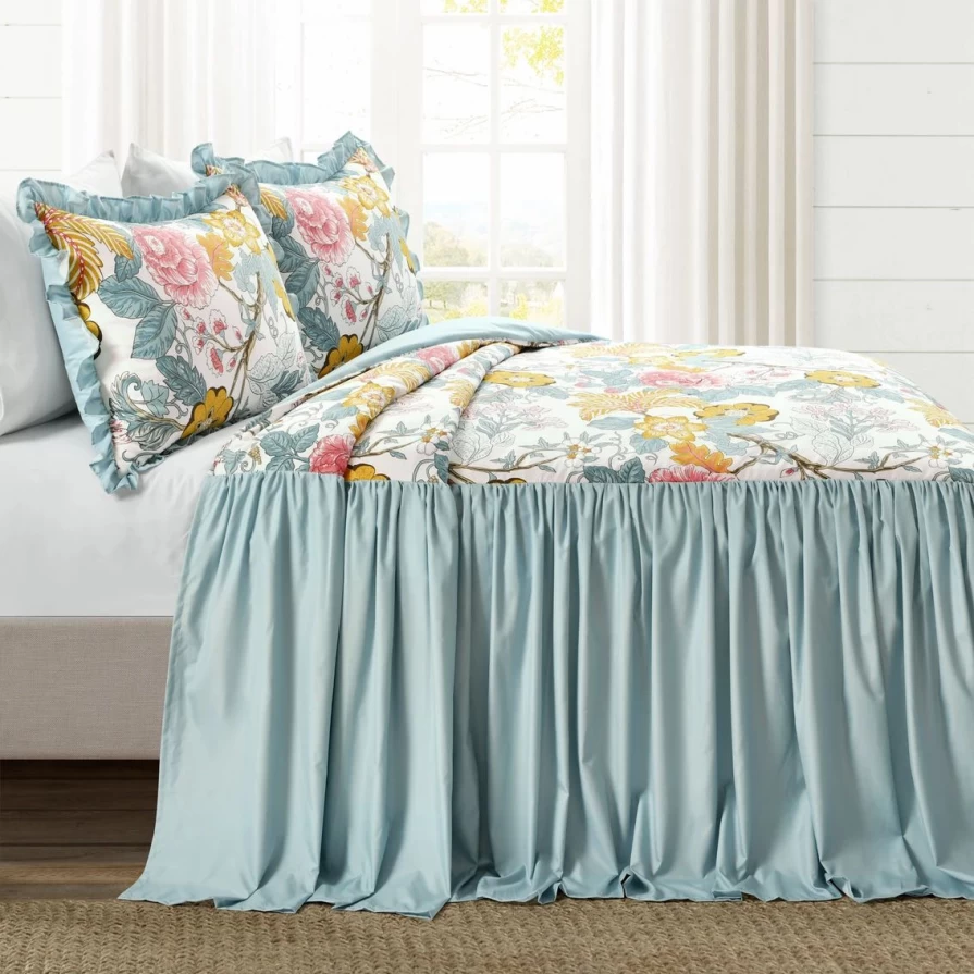 "Lush Decor Sydney 3-Piece Bedspread Set in Blue & Yellow – Best Reviews & Buying Guide"